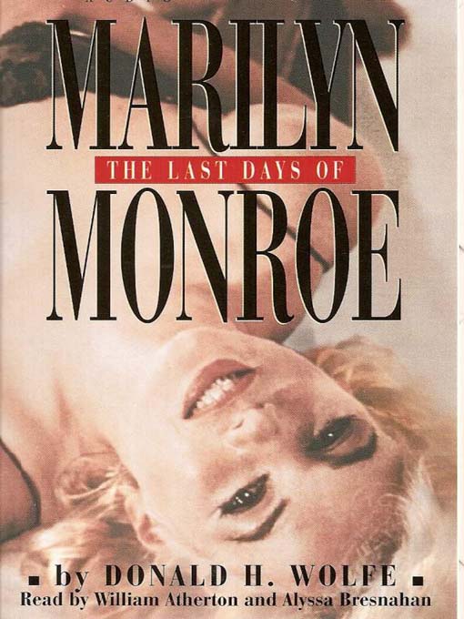 Cover image for The Last Days of Marilyn Monroe